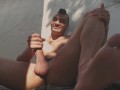 Hot Handjob Big Cock Sexy N1 Suave Masturbation Hard Caliente Delicioso trabajo de mano Al Aire