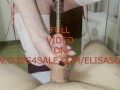 MISTRESS ELISA WIDENS MY COCK HOLE WITH BIG PROBES AND HER BEAUTIFUL FINGERS