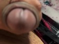 Stroking getting ready to my Girlfriend mouth