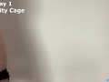 Chastity Cage Challange - Day 1/15 - Lets try to not cum 15 Days!