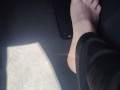 Pedal pumping a BMW barefooted