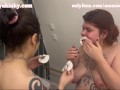 en manque de sperme pour  notre skincare - amateur francaise MILF GIRLF cum facials alt rousse