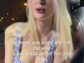 Fucked Busty Sexy Blonde In A Car and Came On Her Face