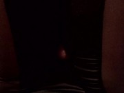 Appena ho messo il legging nero mi è venuta voglia di cazzo e sborra e sono stata accontentata