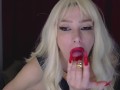 my fetish is long nails licking and sucking.
