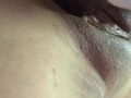 Shows her dirty holes, inserts huge cock in her asshole