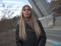 Public Agent - hitchhiking MILF with great tits gets a big surprise