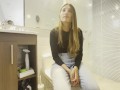 I fucked a friend of my husband in the bathroom while we were celebrating her birthday!!!