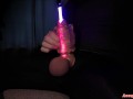Cock Sounding With Led Light Rod