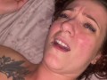 Pretty Green Eyed MILF Gets A Facial - Kara Leone Sucks & Fucks Big American Cock POV