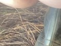 Watch My Asshole Twitch While I Pee Outdoors
