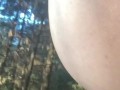 Watch My Asshole Twitch While I Pee Outdoors