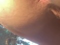 Watch My Asshole Twitch While I Pee Outdoors