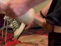 My Boyfriend Used His Fleshlight to Cum on my Converse! *Full Video on OnlyFans!*