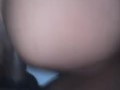 Petite Latina Rides Big Black Cock