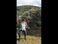 Trashy Kiwi MILF pisses on roadside with oncoming traffic