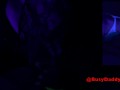 Sexy MILF Cum Slut Fucks in Blacklight Remove Glow In Dark Condom Creampie