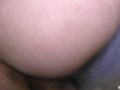 Thick hairy armpits & cunt indicate a slutty neighbour! Gone with cum on ass