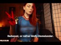 Little Whore Felt the Full Power of Fem Homelander. Femdom, Creampie - MollyRedWolf
