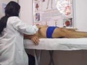 patient gets hard-on from nurse