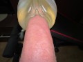 Guy Moaning while Fucking Fleshlight until Creampie with Dirty Talk and Intense Orgasm - fap2it