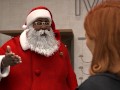 PAWG wife takes a fat black cock from Santa
