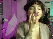 Burdel Vintage Babe Plays With You (POV, Tease, ASMR) by Lau Velez