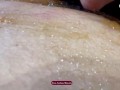 Yummy Pussy with Fruit Jam - Spreads Jam on Wife's Hairy Pussy - Best Erotic Food Fetish