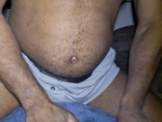 Muscular Stud Humping Pillow Dirty Talking Loud Moaning Rough Sex