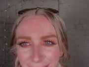 POV Spring Break Slut Sucks Your Cock