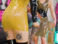 Lesbian Domination in Latex & Dildo Fucking with Anuskatzz & Miss Medea