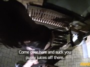 Policeman fucks a women walking home after a night on the town - Fake Cop