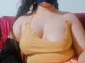 Self hot sexy girl playing with boobies and pussy