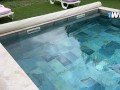 risky sex with horny stepmom by the pool