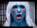 Blue Alien Fantasy Girl Mesmerize - Slave Training Reprogramming for Obedience Anime Hentai Ahegao