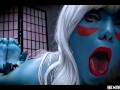 Blue Alien Fantasy Girl Mesmerize - Slave Training Reprogramming for Obedience Anime Hentai Ahegao