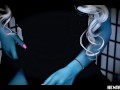 Blue Alien Fantasy Girl Mesmerize - Slave Training Reprogramming for Obedience Anime Hentai Ahegao