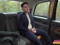 Female Fake Taxi If you get your dick hard you will get a discount and a fuck