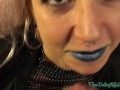 Sexy Tattooed Ex-Girlfriend doing her first Cumwalk in Amsterdam