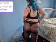 *** TRAILER ONLY *** Royal Tights Ripping - Solo Girl