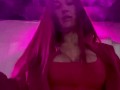 Long Hair Big Tits Artemisia Love Solo Smoking Outdoor night Sesh