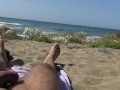 Random Stranger Fucks My Hairy Pussy On The Nude Beach In France