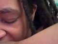 Loud moaning while getting my pussy ate by gf part 2