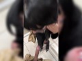 hot date sucks my cock in an elevator