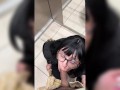 hot date sucks my cock in an elevator
