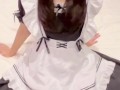 専属メイドのピンク色のマンコに膣内射精(孕み確実)　日本人/japanese/hentai/コスプレ/個人撮影/素人/中出し/妊娠確定/