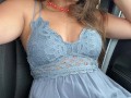 Dani Daniels Public Car Masturbation