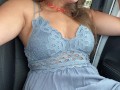 Dani Daniels Public Car Masturbation