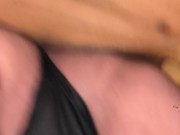 Peeing on the floor in my panties