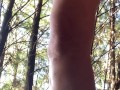 Soaked and needy, skirt off and fingers in, deep in the woods